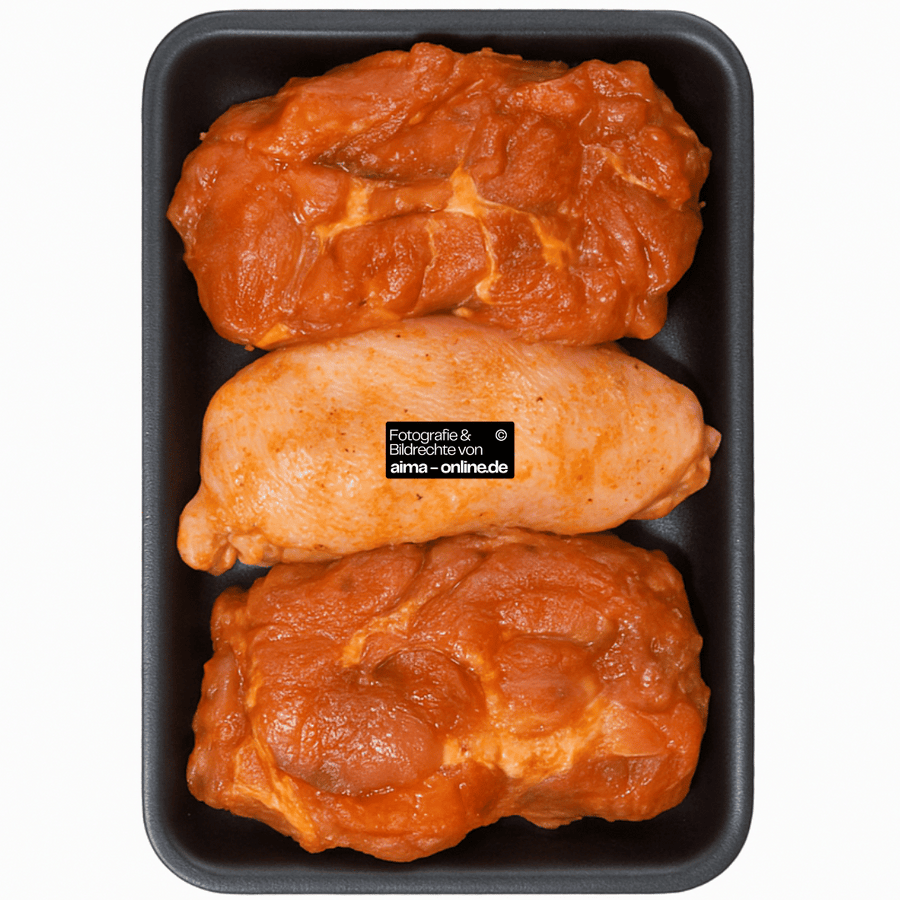Haehnchensteak-Gewuerzt