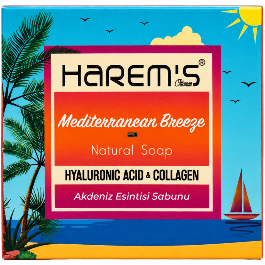 Harem's - Akdeniz Esintisi Seife mit Hyaluronsäure & Kollagen 120g