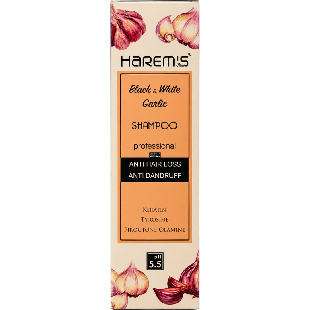Harem's - Knoblauch-Shampoo gegen Haarausfall & Schuppen 330ml
