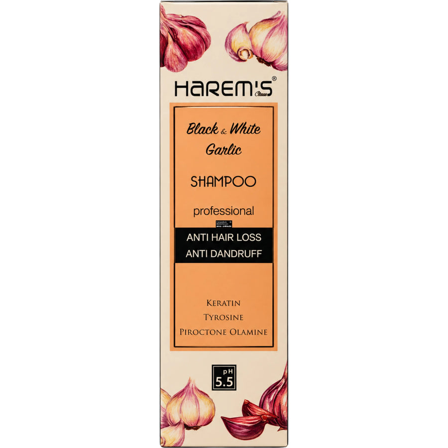 Harem's - Knoblauch-Shampoo gegen Haarausfall & Schuppen 330ml