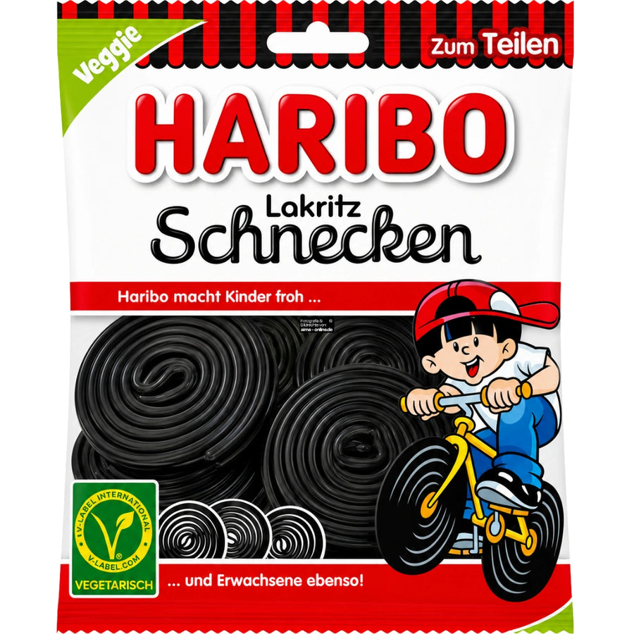 Haribo - Lakritz Schnecken 175g