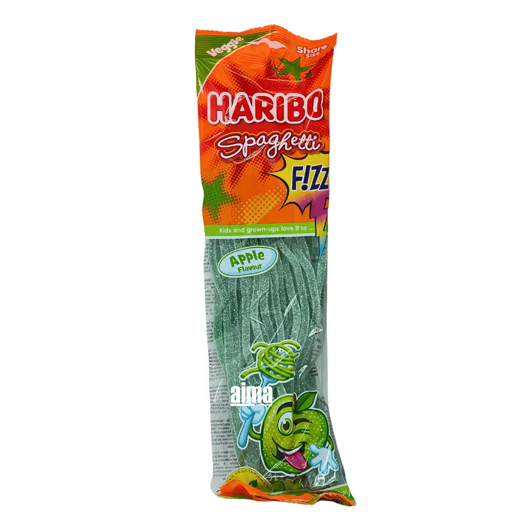 Haribo Spagetti Fizz elma aroması 200gr