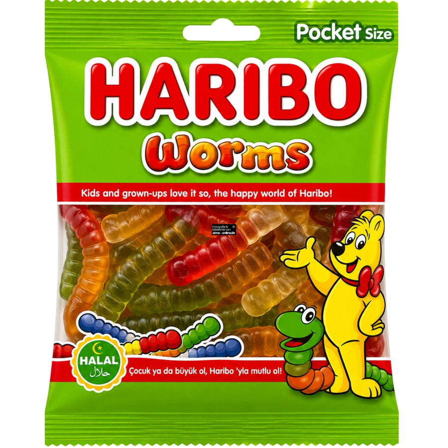 Haribo - Worms 100g