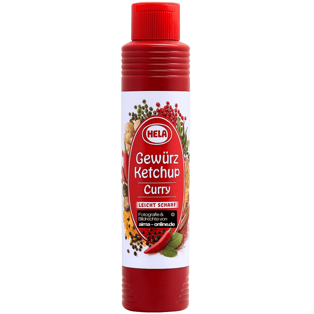 Hela - Gewürz Ketchup- & Curry Leicht Scharf 500ml