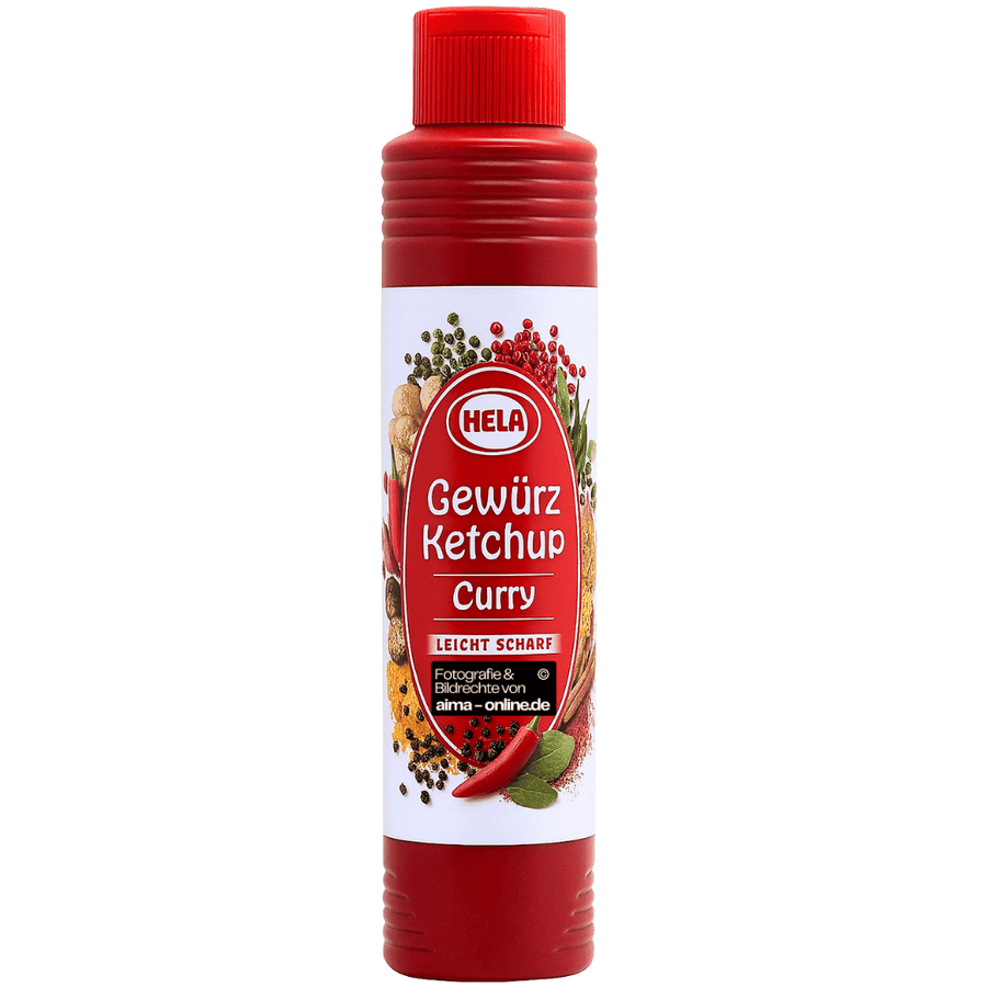 Hela - Gewürz Ketchup- & Curry Leicht Scharf 500ml