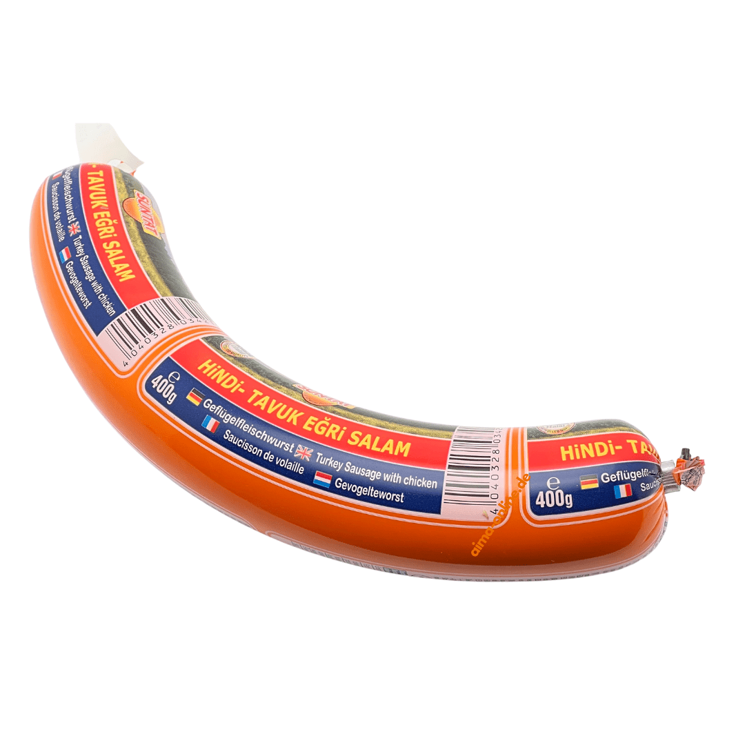 Suntat Geflügelfleischwurst Hindi Tavuk Egri Salam 400g