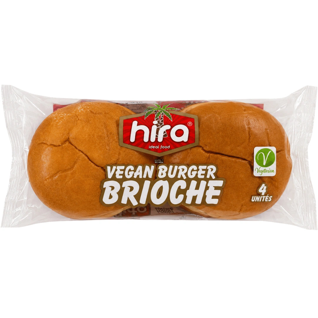Hira - Vegane Brioche Burger Buns 340g (4x85g)