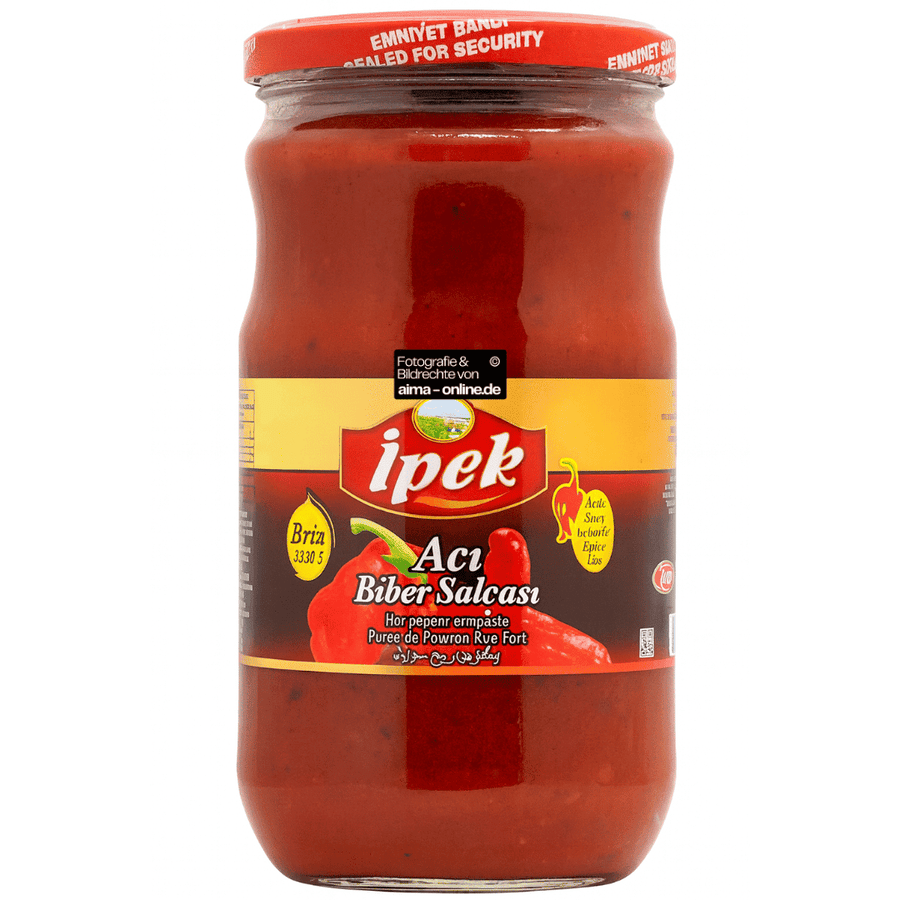 Ipek - Paprikamark in Scharf, Aci Biber Salcasi 650g