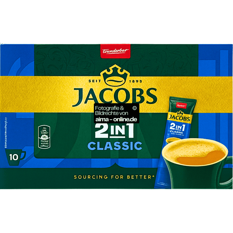 Jacobs - 2 in 1 Classic 10x12,4g