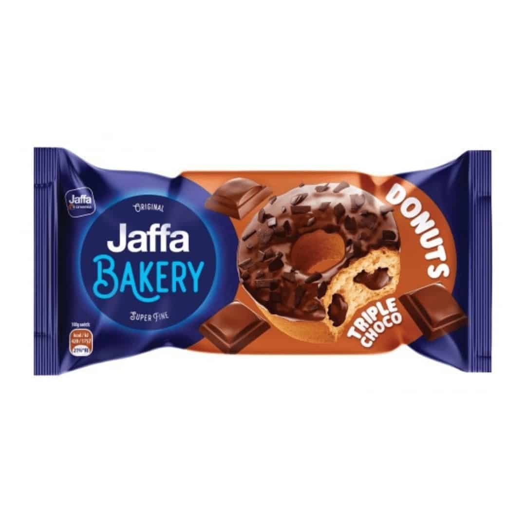 Jaffa Bakery Üçlü Çikolatalı Donut 58g