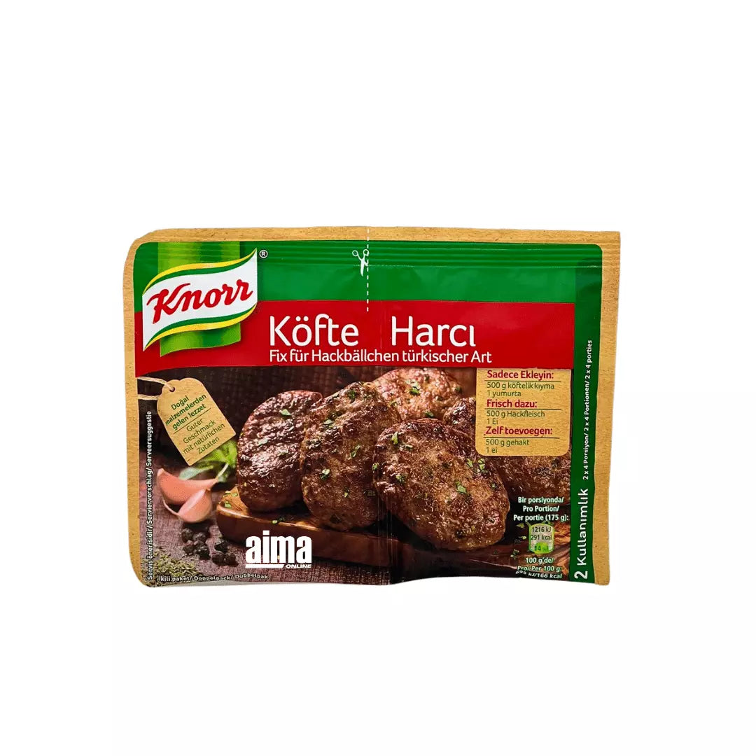 Knorr Köfte Harci - Würzmischung für Frikadellen 82g