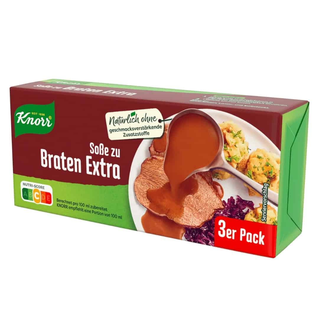 Knorr - Soße zu Braten Extra 69g (3x 250ml)