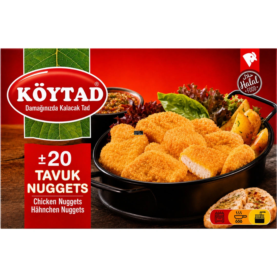Köytad 20 Tavuk Nugget - 20 Hähnchen Nuggets 400g
