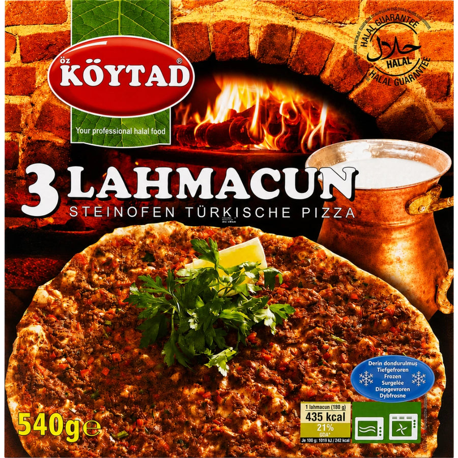 Köytad 3 Lahmacun - Steinofen Türkische Pizza 540g