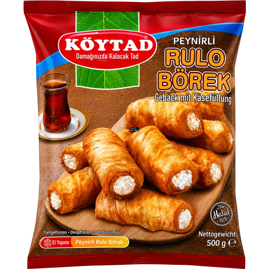 Köytad Rulo Börek Peynir - Gebäck mit Käsefüllung 500g