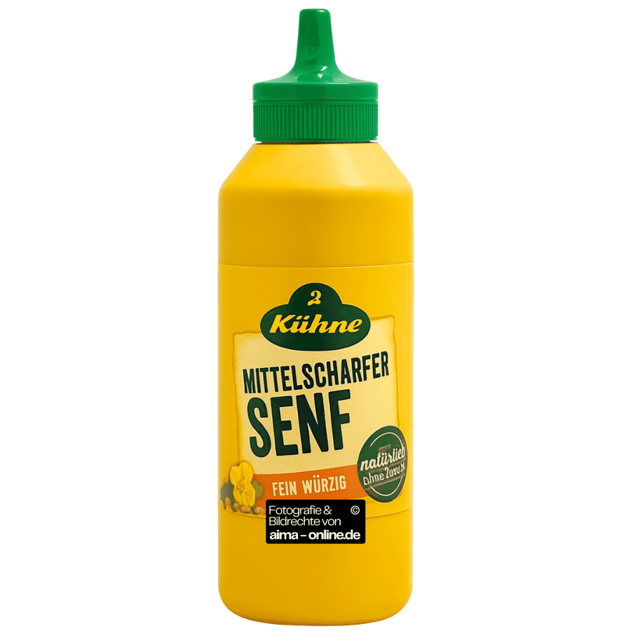 Kühne - Mittelscharfer Senf 250ml