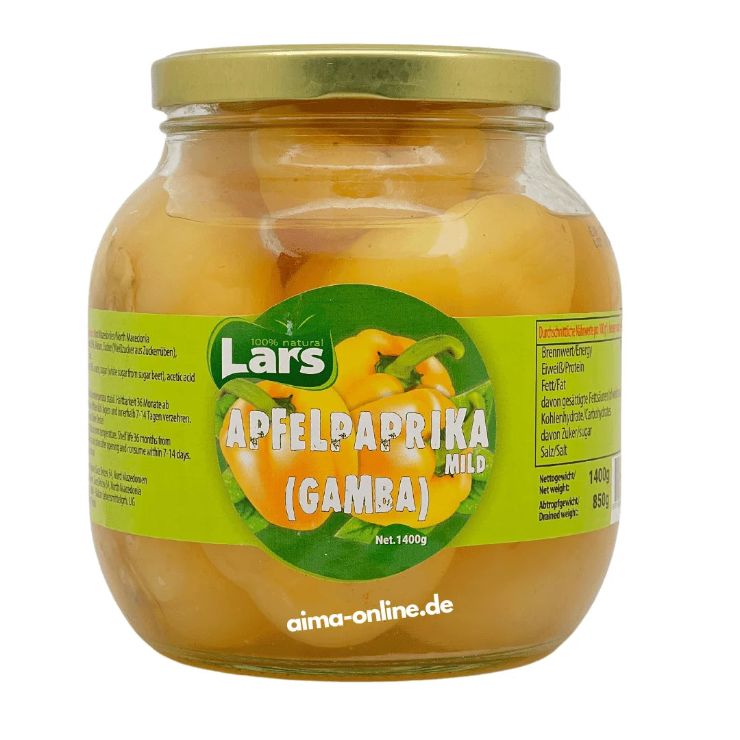 Lars elma biberi hafif (Gamba) 850g