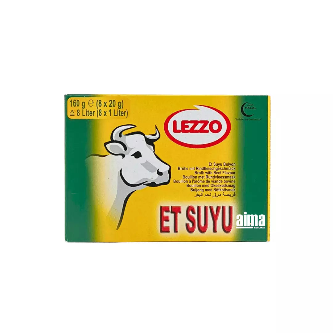 Lezzo Et Suyu - Dana Aromalı Et Suyu 8x20g