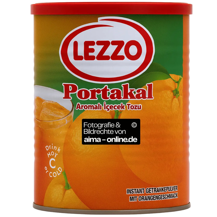 Ciloglu - Lezzo Instant Getränkepulver mit Orangengeschmack 700g
