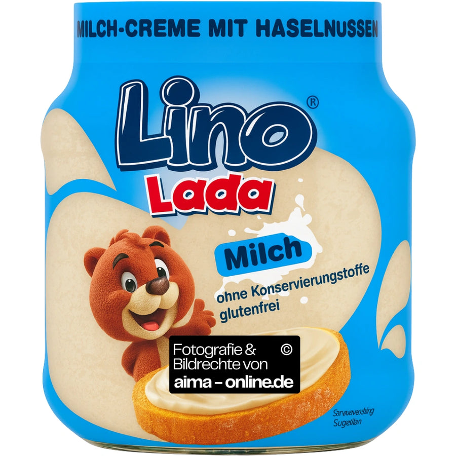 Lino - Lada Milch Creme mit Haselnuss 350g