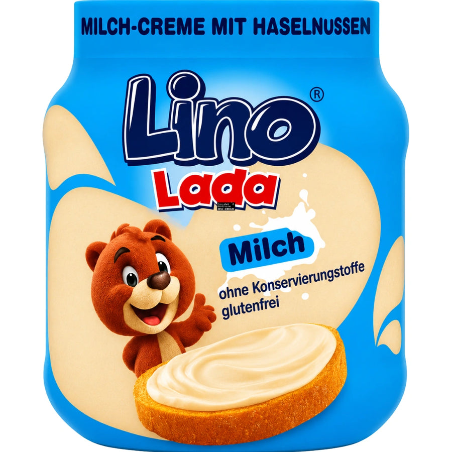 Lino Lada - Milch Creme mit Haselnuss 350g