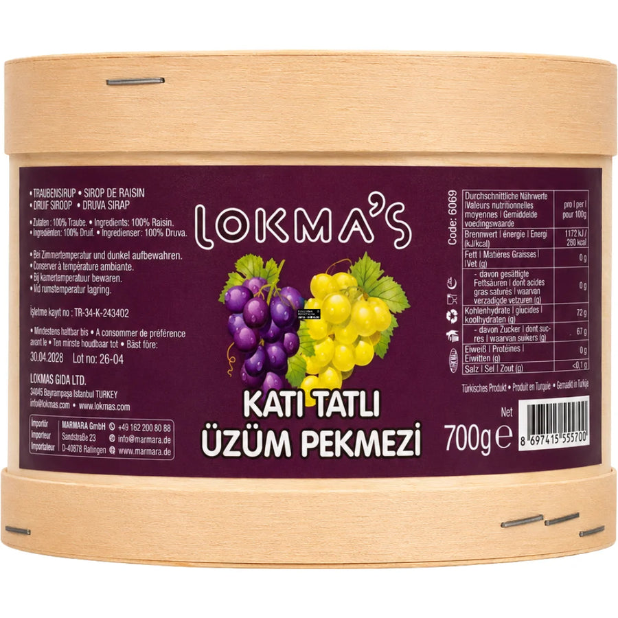 Lokma´s Kati Tatli Üzüm Pekmezi - Traubensirup 700g