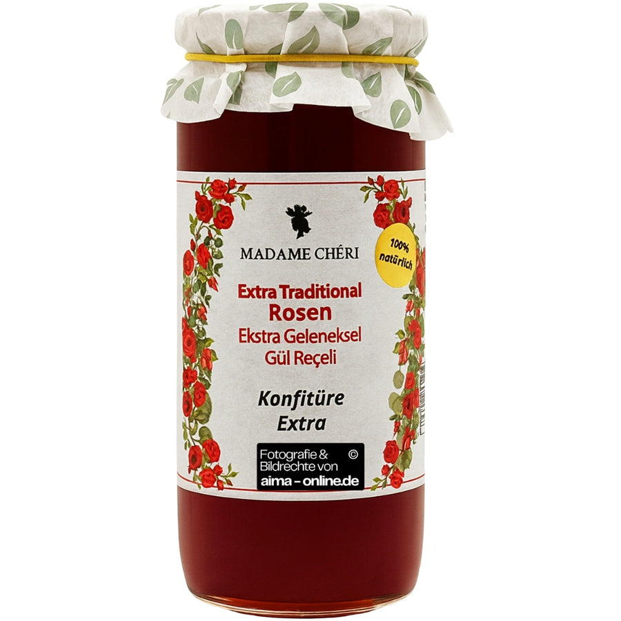 Madame Cheri - Extra Traditionell Rosen, Geleneksel Gül Receli 290g