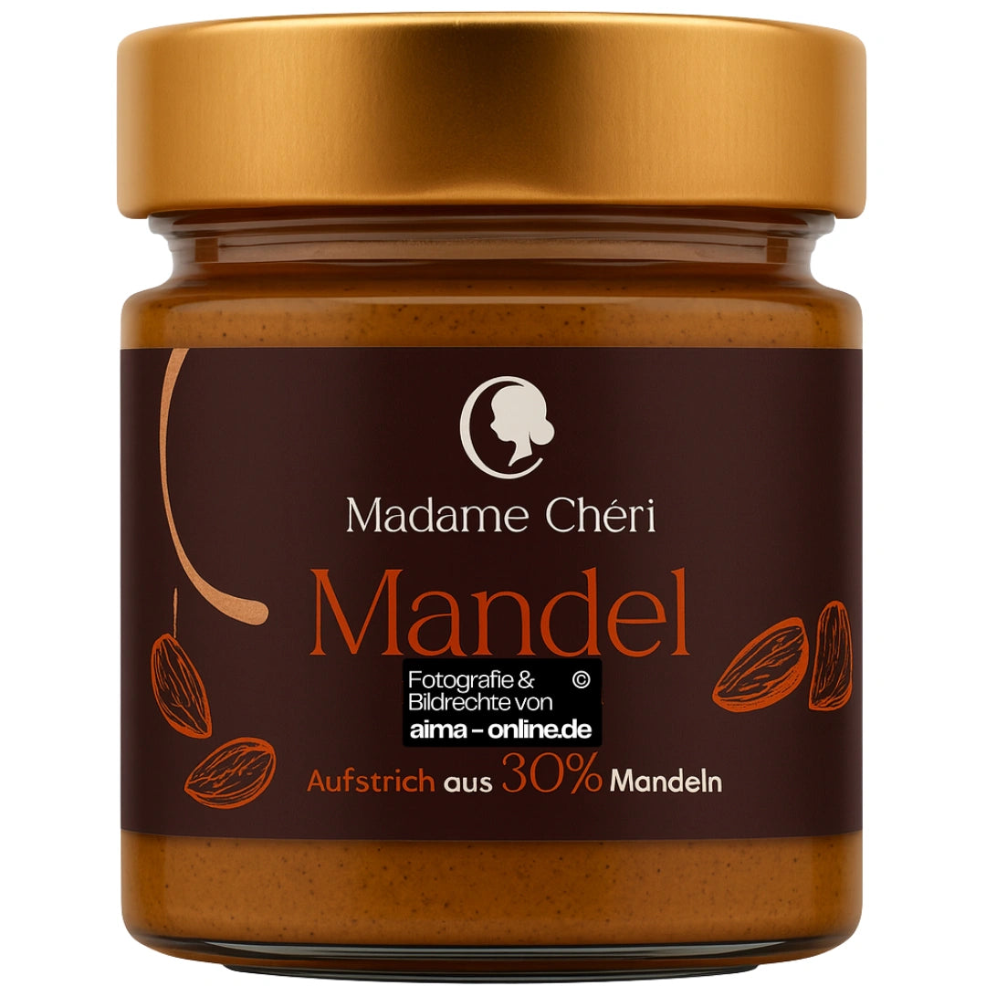 Madame Cheri - Mandel Aufstrich aus 30% Mandeln 200g