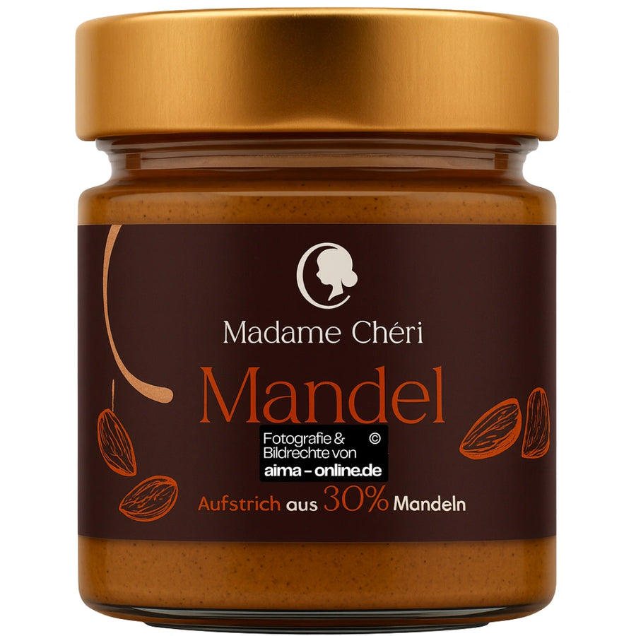 Madame Cheri - Mandel Aufstrich aus 30% Mandeln 200g
