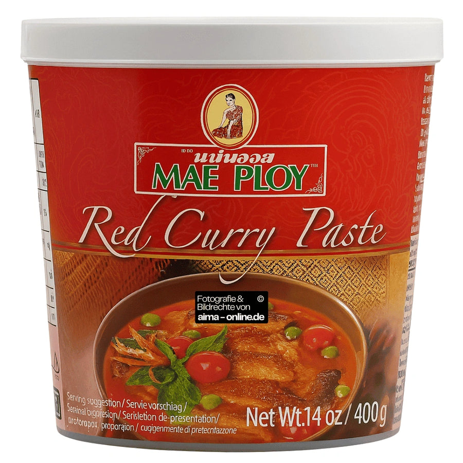 Mae Ploy - Red Curry Paste, Rote Curry Paste 400g