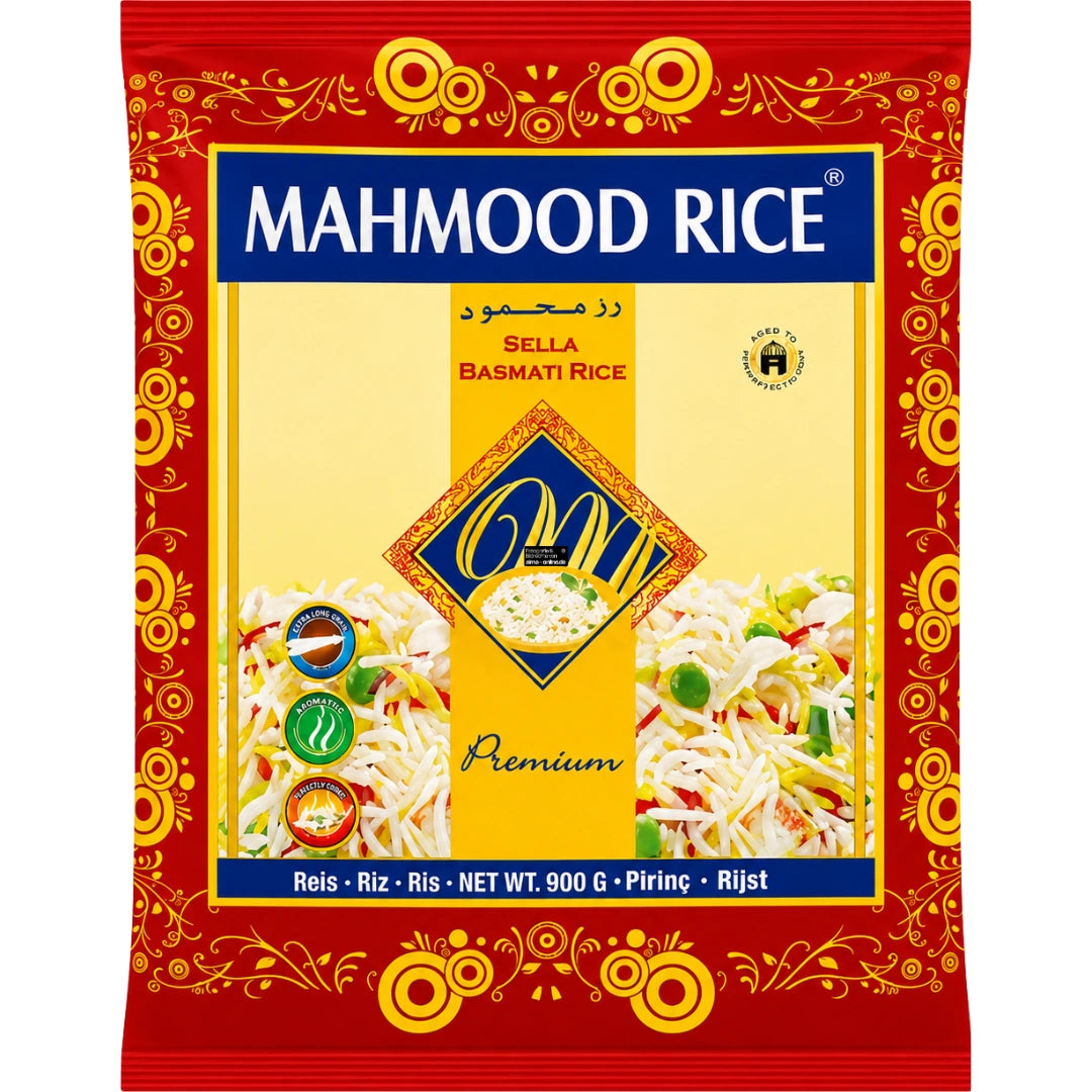 Mahmood Rice - Sella Basmati Reis 900g