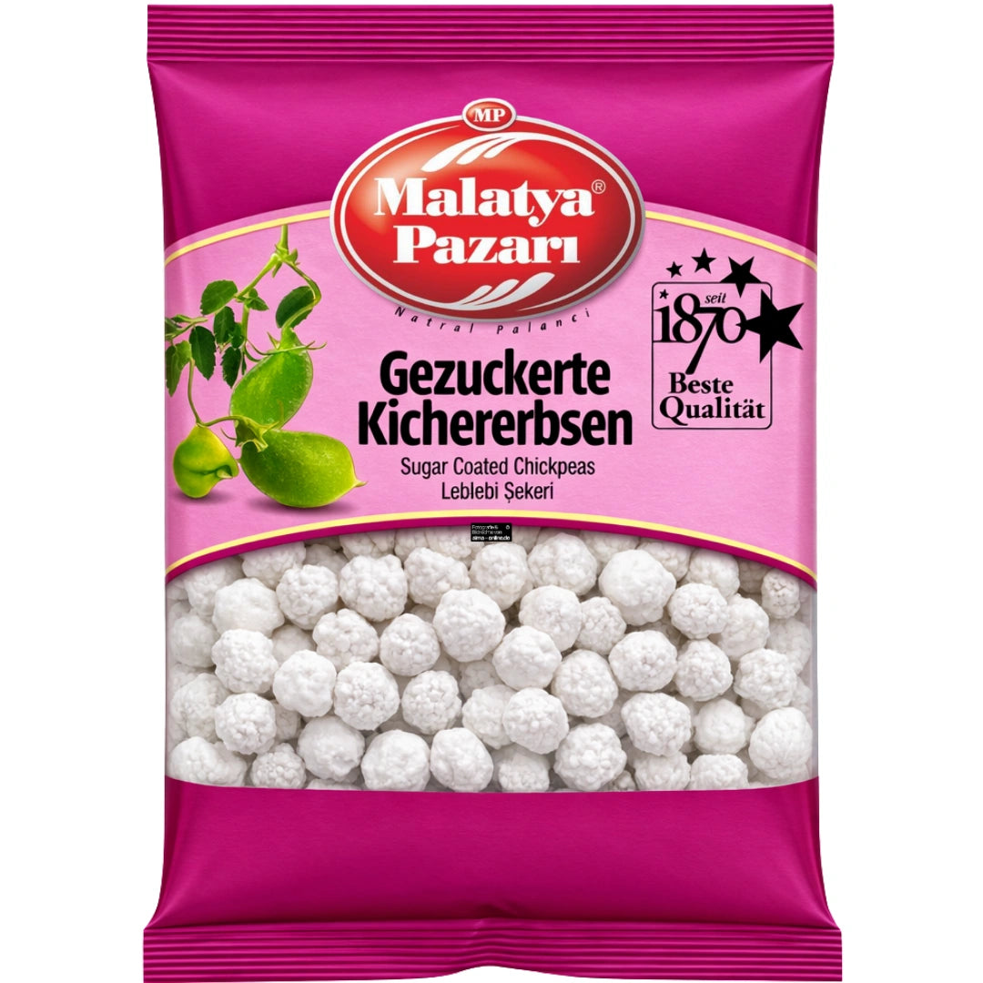 Malatya Pazari - Gezuckerte Kichererbsen, Leblebi Şekeri 200g