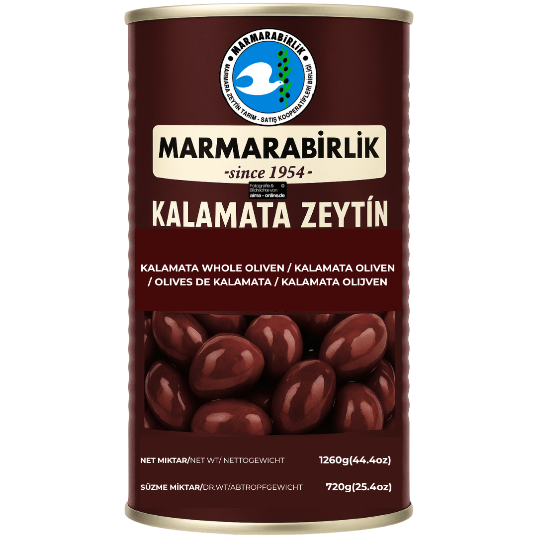 Marmarabirlik - Kalamata Zeytin, Kalamata Oliven 1260g
