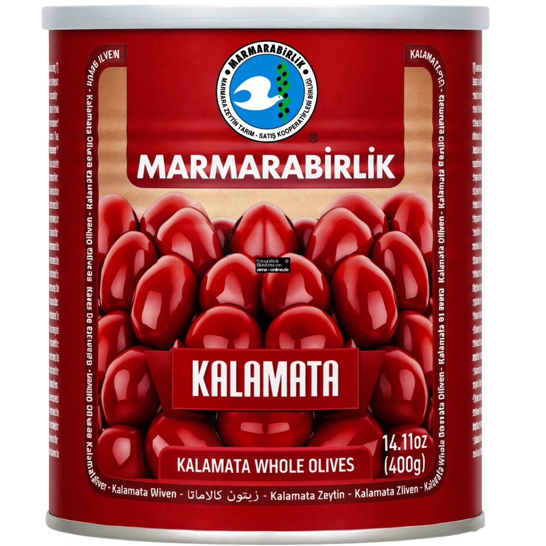 Marmarabirlik - Kalamata Zeytin, Kalamata Oliven 800g