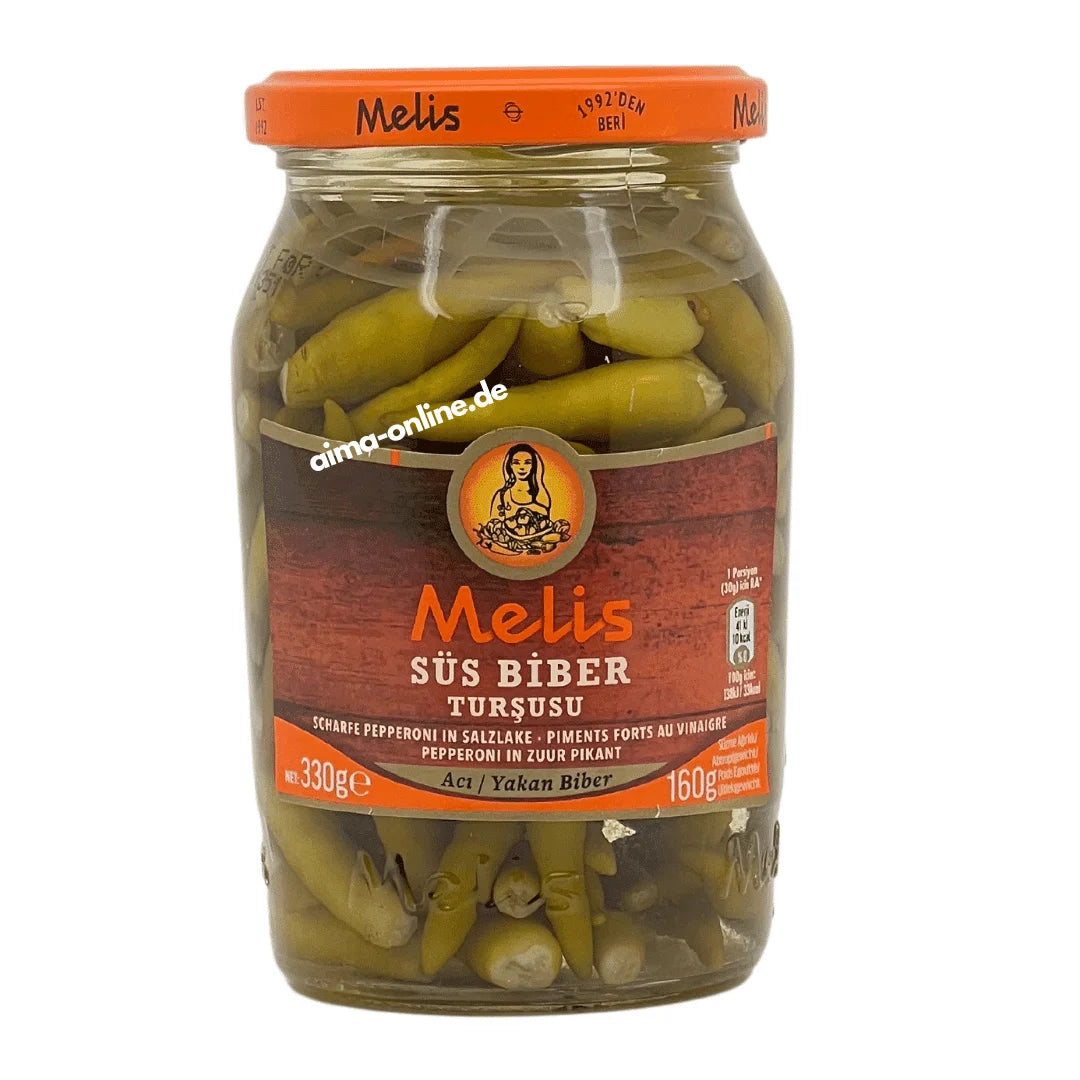 Melis Süs Biber Tursusu scharfe Pepperoni 640 g