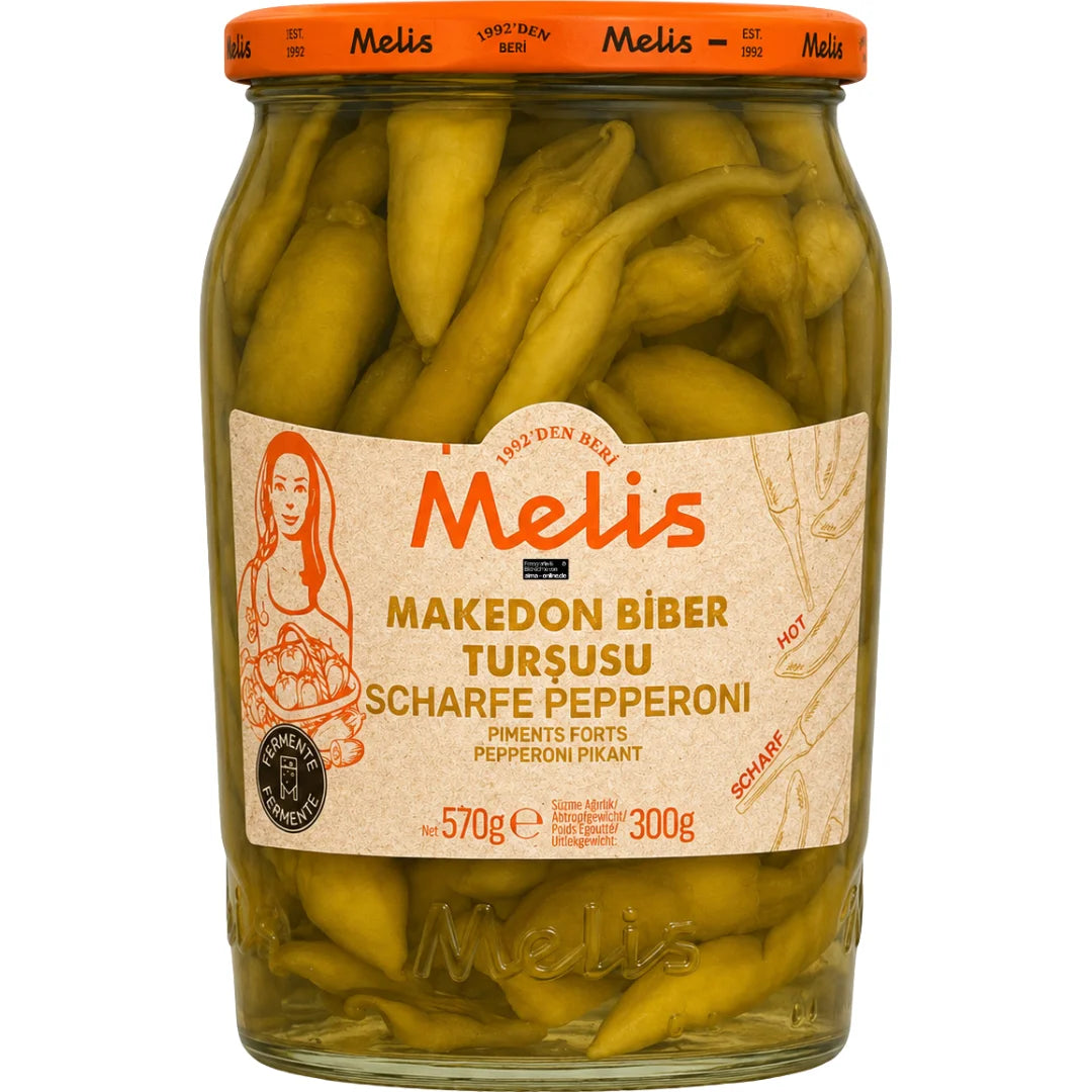 Melis Makedon Biber Tursusu Scharfe Pepperoni 300g