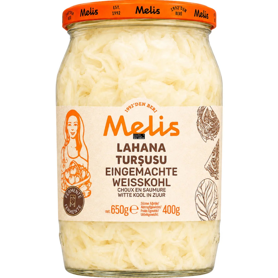 Melis Pickled Cabbage Lahana Tursusu 400g