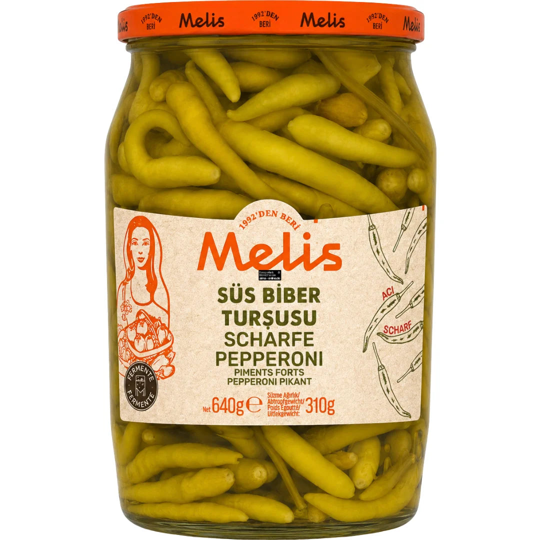 Melis Süs Biber Tursusu scharfe Pepperoni 310g