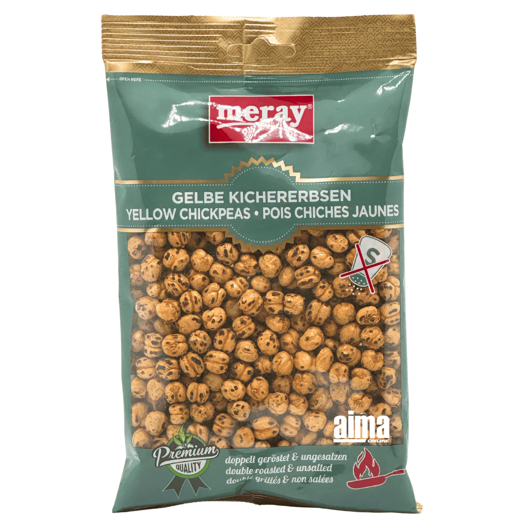 Meray Gelbe Kichererbsen geröstet und ungesalzen 250g