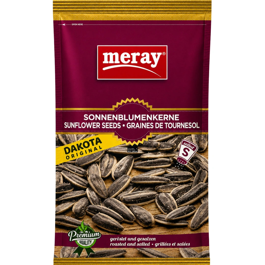 Meray - Sonneblumenkerne Dakota geröstet und gesalzen 250g