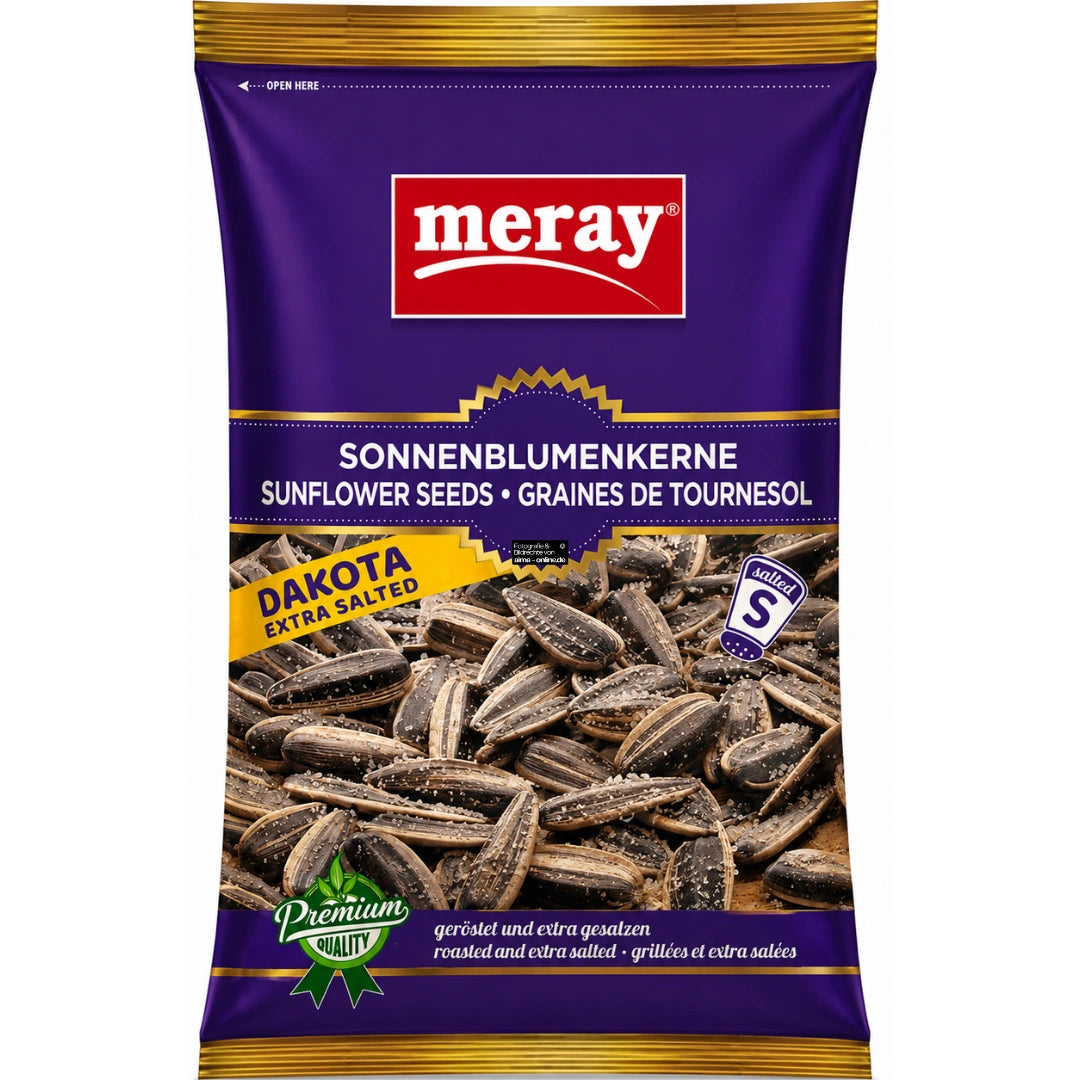 Meray - Sonnenblumenkerne Dakota geröstet und extra gesalzen 250g
