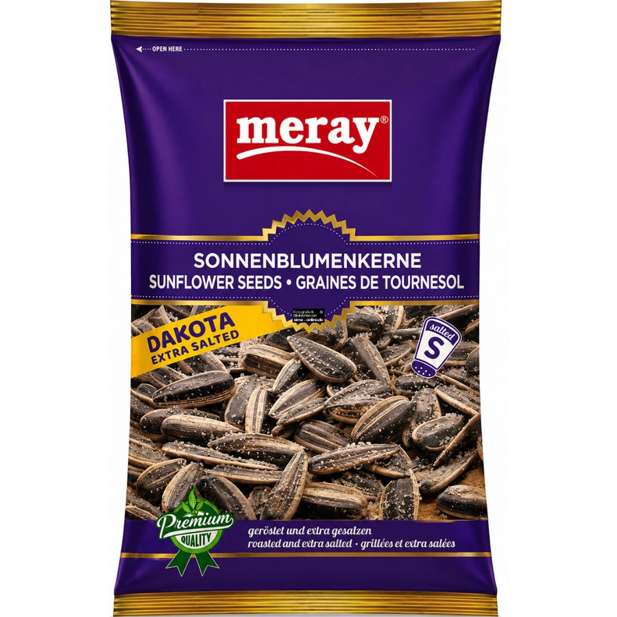 Meray - Sonnenblumenkerne Dakota geröstet und extra gesalzen 250g