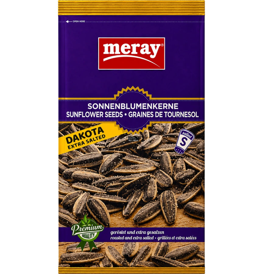 Meray - Sonnenblummenkerne Dakota geröstet und extra gesalzen 250g