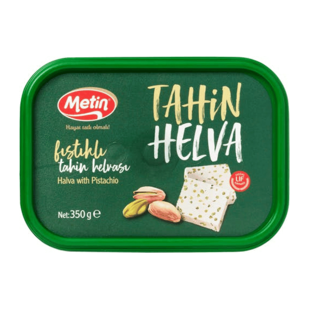 Metin Fıstıklı Tahin Helvası - Fıstıklı Helva 350gr