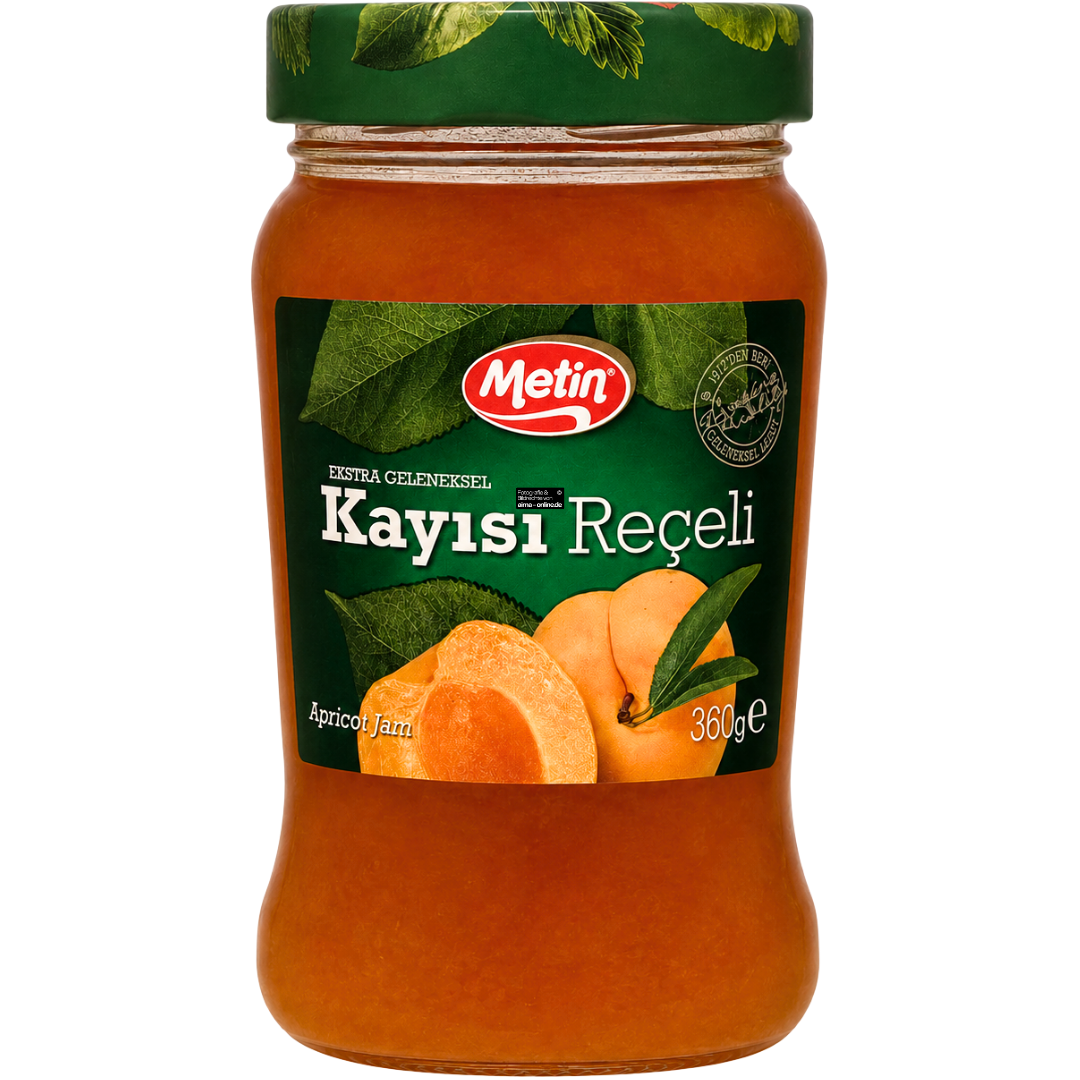 Metin Kayisi Receli - Aprikosenmarmelade 360g