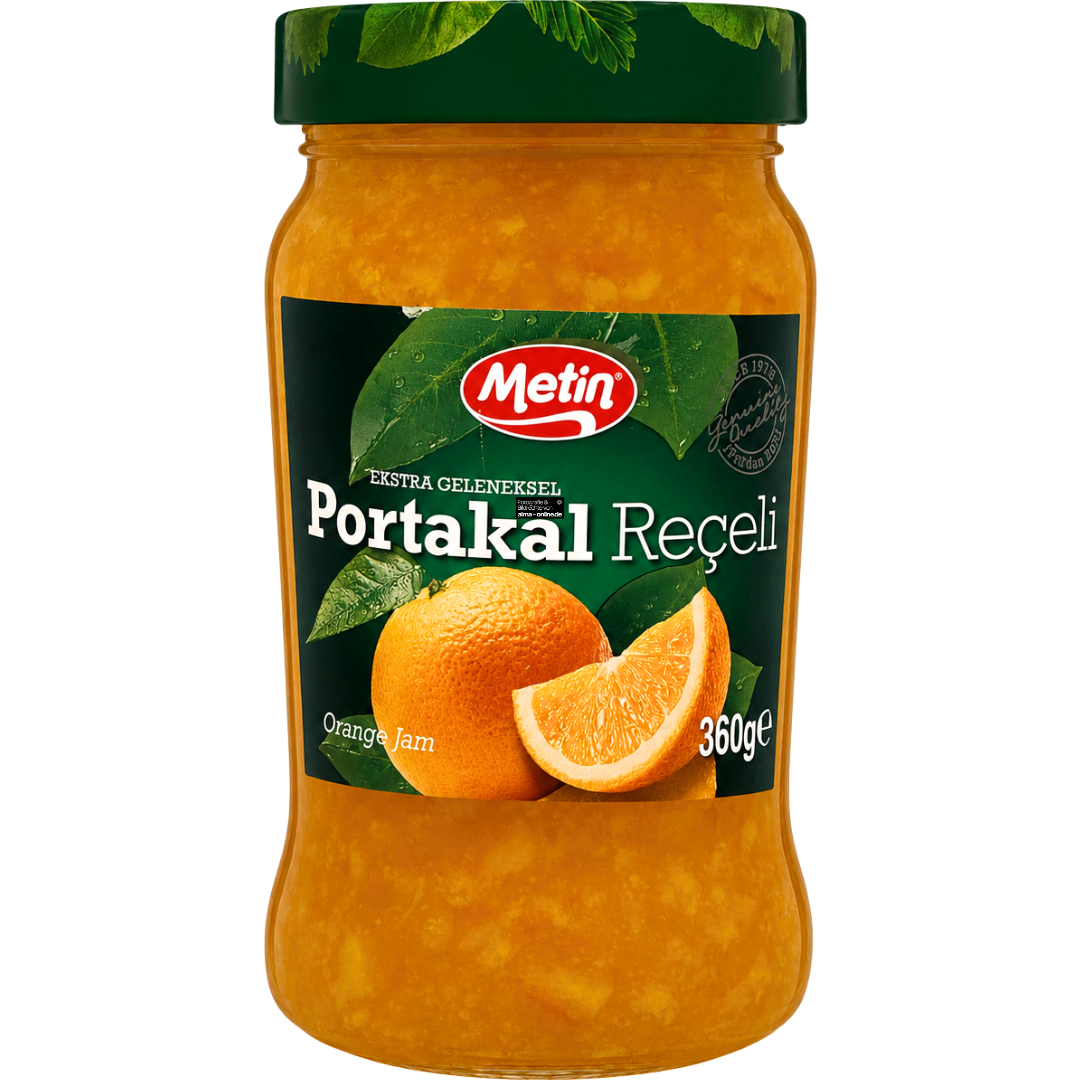Metin Portakal Receli - Orangenmarmelade 360g