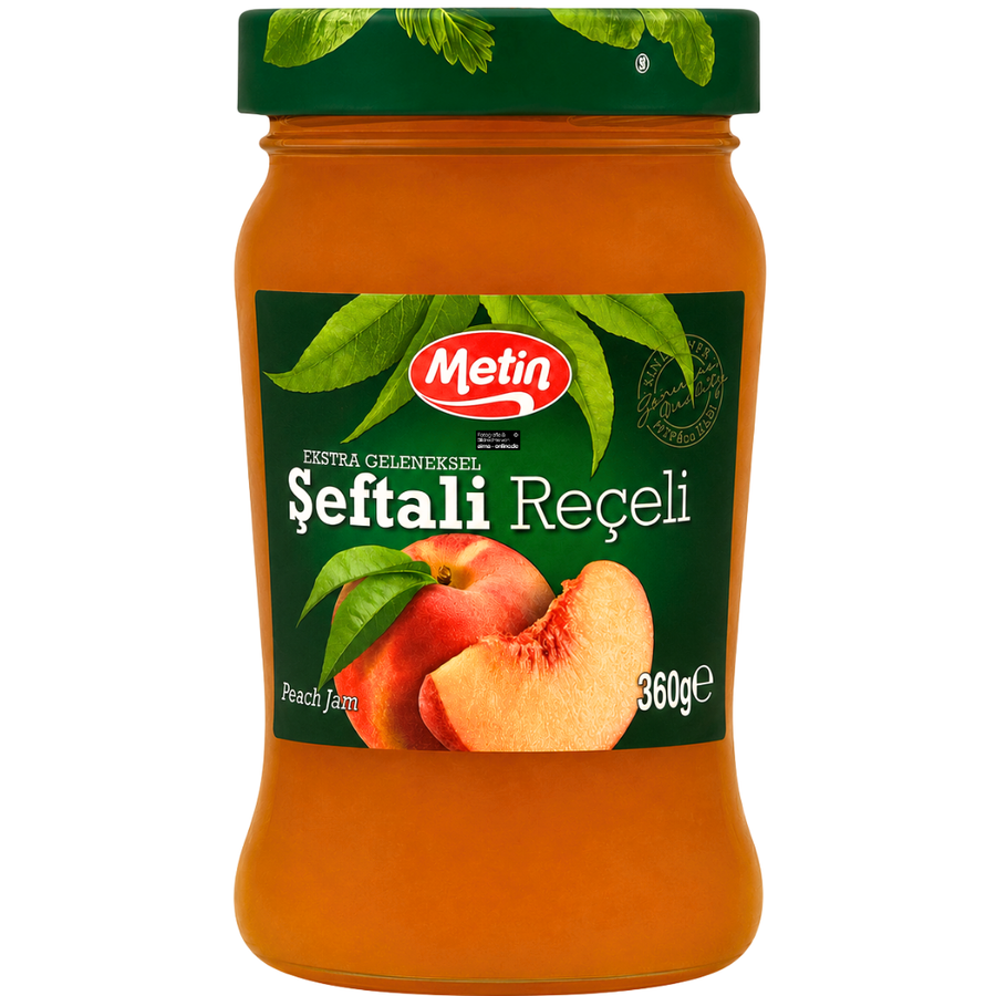 Metin Seftali Receli - Pfirsischmarmelade 360g