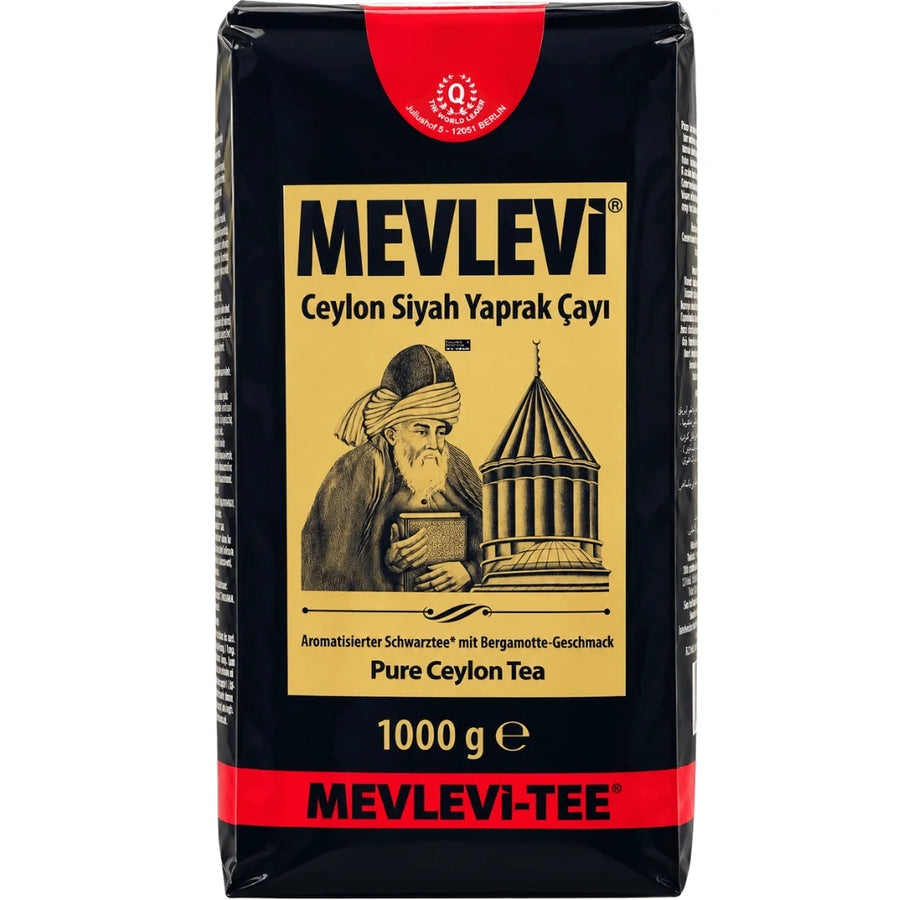 Mevlevi - Echter Schwarzer Ceylon Tee, Ceylon Siyah Yaprak Çayı 1000g