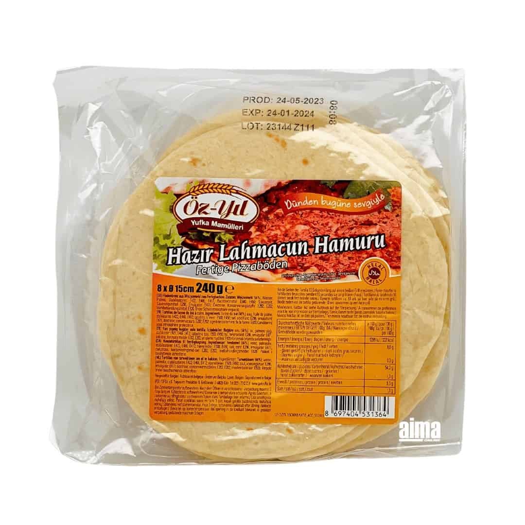 Öz-Yil - Mini Hazır Lahmacun Hamuru 240gr