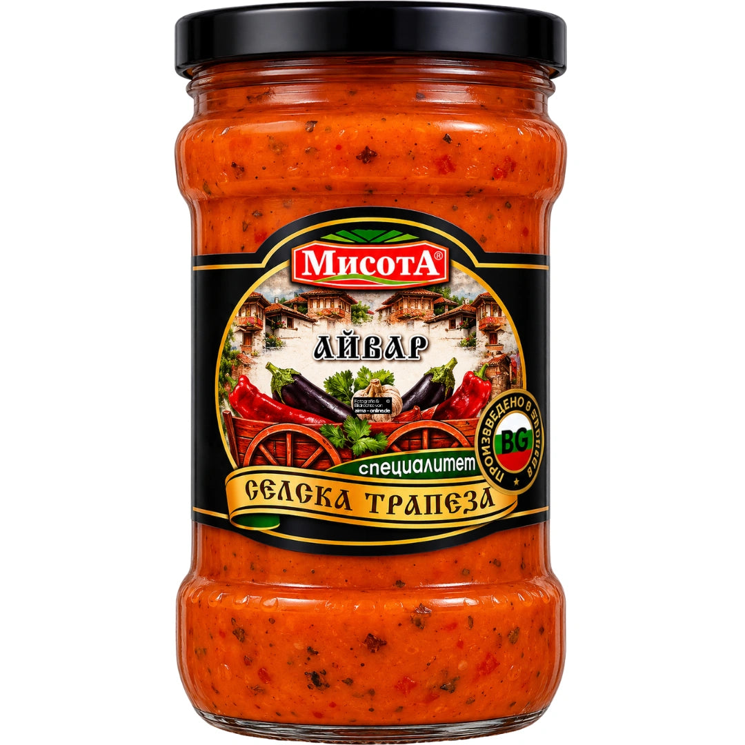 Misota - Aivar Paprikazubereitung mit Auberginen 310g